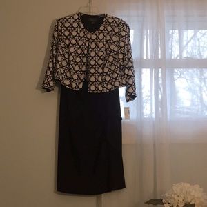 2 piece dress with jacket
